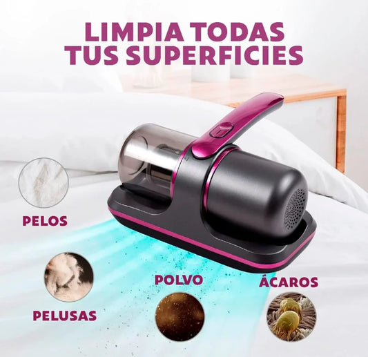 Aspiradora Antiácaros UV para Colchón y Cama – Limpieza Profunda